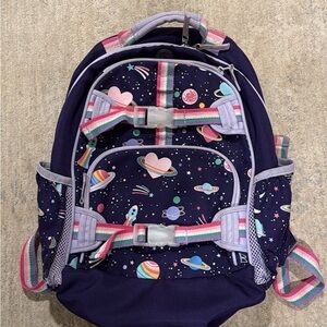 Pottery Barn Kids Space Adventure Backpack - Navy and Pink